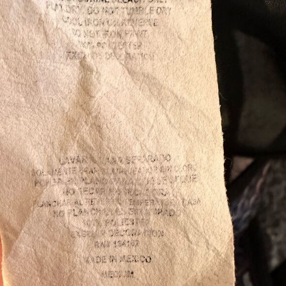 Love Amour I Love Vegas sequin front, sheer hem line. - Picture 6 of 6